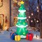 Costway 6 FT Inflatable Christmas Tree Blow-up Xmas Tree Decoration with Gift Boxes